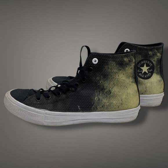 Unisex Men's 9 Women's CONVERSE Chuck Taylor Dark SIde of the Moon Sneakers EUC - Picture 5 of 11